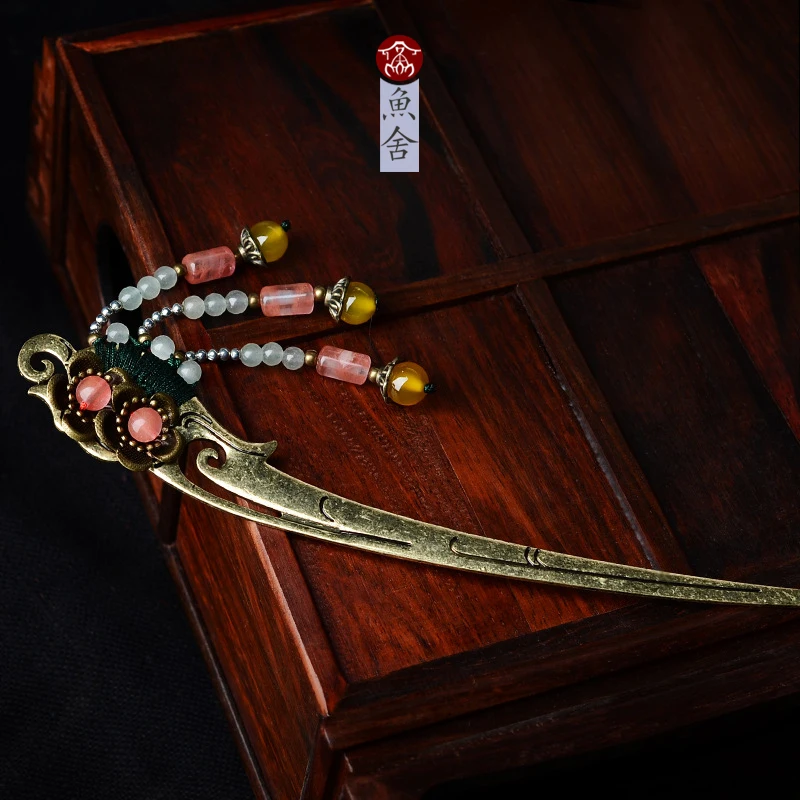 Классическая шпилька для волос Шпилька в стиле дворца древнего костюма ханьфу