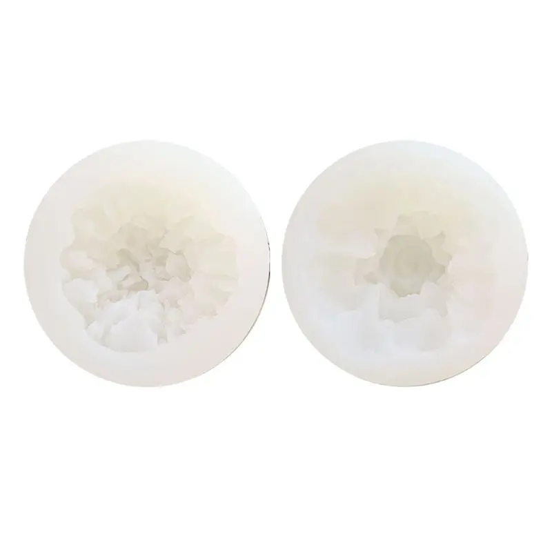 3D Carnation Flower Silicone Fondant Mold Handmade Soap Cake Candle Resin Molds