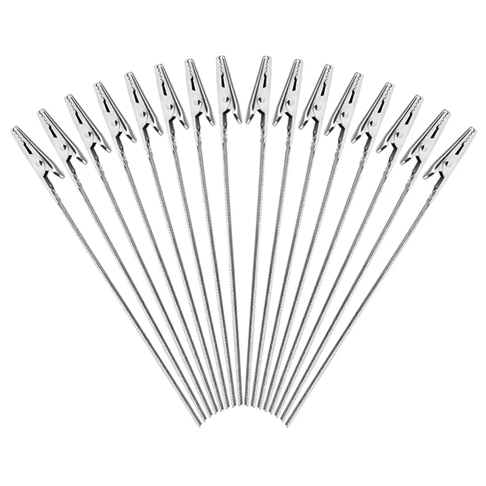 

50pc 10cm Alligator Clips Desktop Decoration Cube Stand Wire Desk Card Note Memo Photo Clip Holder Table Place Favor Office Supp