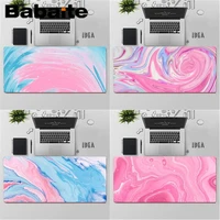 babaite top quality pink fluid rubber pc computer gaming mousepad free shipping large mouse pad keyboards mat