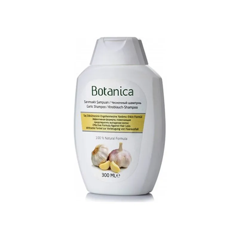 Botanica Unsalted sulfatsыz против выпадения волос травяной и органический чесночный