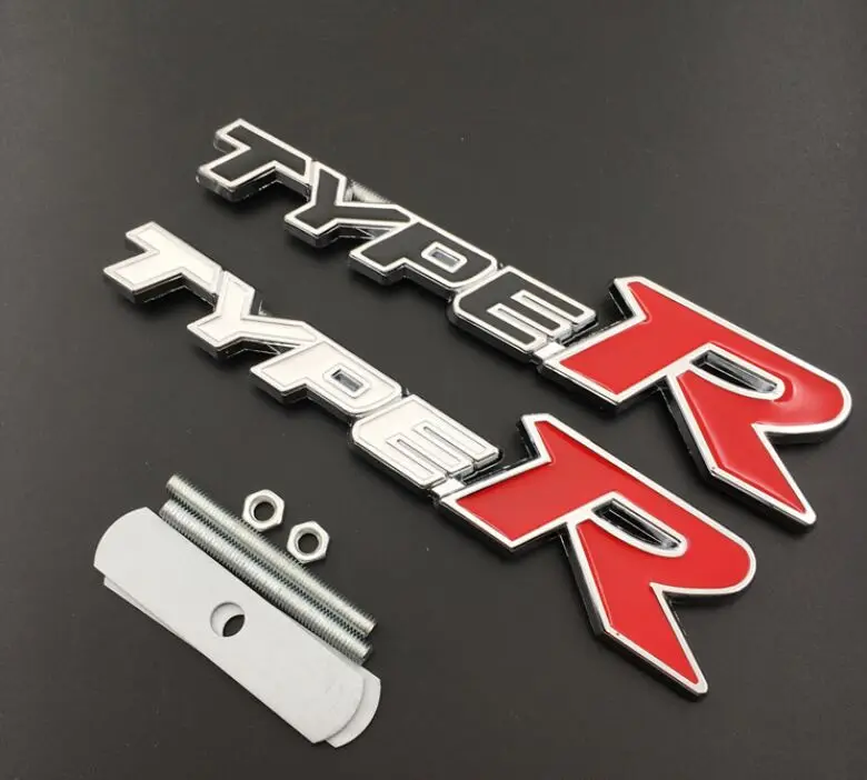 Автомобильный Стайлинг TYPER Тип R эмблема на решетку радиатора значок для Honda City CRV