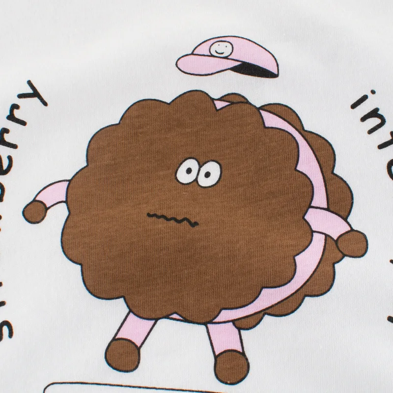 Одежда для маленьких девочек летняя новая стильная модная детская футболка с