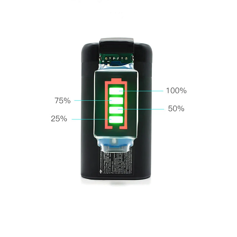 

Battery Electricity Monitor 25/50/75/100% Capacity display for dji mavic mini drone Accessories