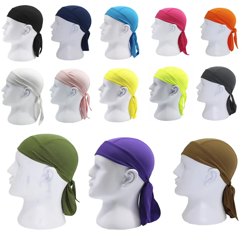 

New Fashion Men Cool Beanie Snood Pirate Hat Workout Cycling Bicycle Magic Headband Quick Dry Bandana Hats LL@17