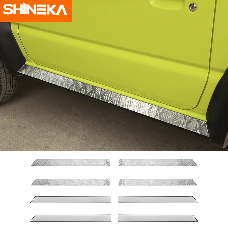 Хромовый Стайлинг для Suzuki Jimny JB74 2019 + нержавеющая сталь автомобильный порог