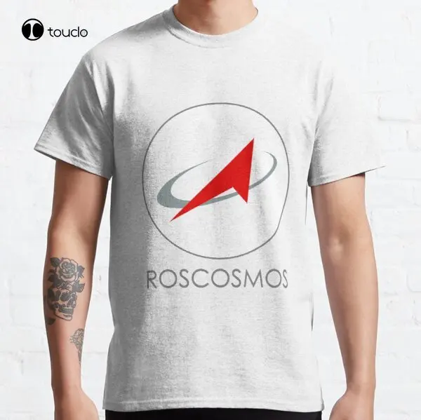 

Russian Federal Space Agency Roscosmos Logo Classic T-Shirt Tee Shirt