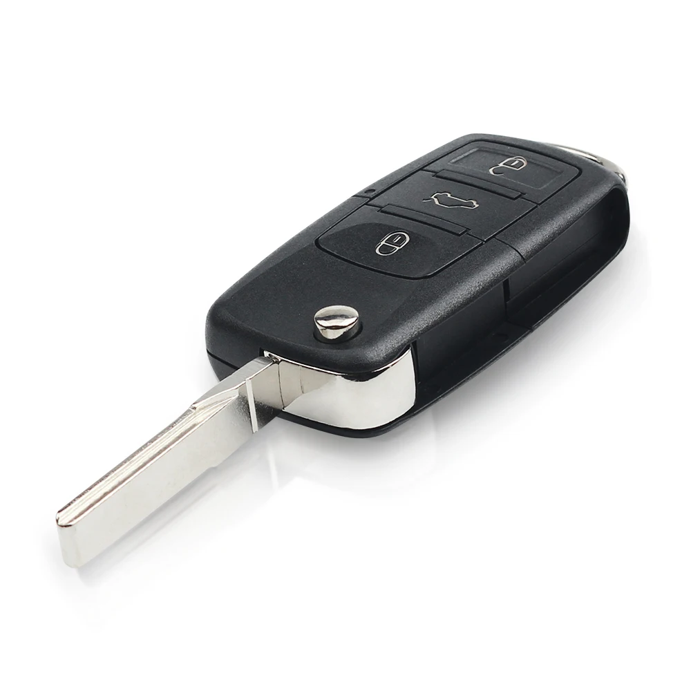 Пульт дистанционного управления KEYYOU с 3 кнопками для VW SKODA Seat Roomster Fabia 1J0 959 753 а/ч 434