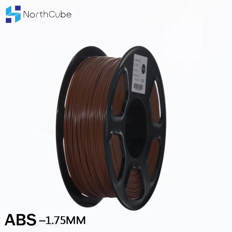 

ABS filament 3D printer filament 1.75mm 1kg Printing Materials 3D Plastic Printing Filament Coffee
