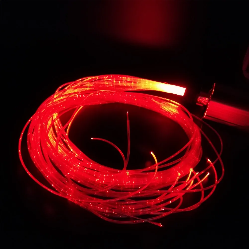 

0.75mm 1.0mm Decorative lighting plastic fiber optic waterfall curtain light