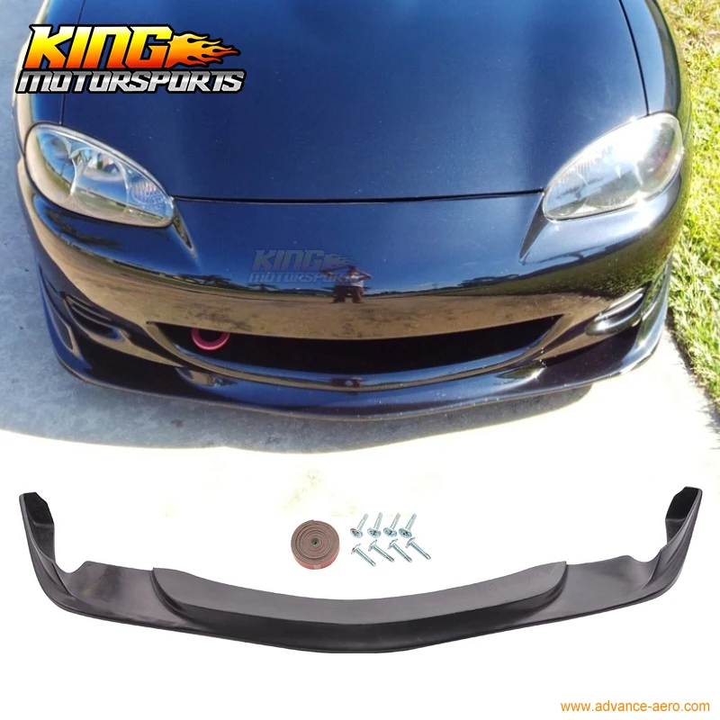 Подходит для 01 02 03 04 05 Mazda Miata MX-5 Coupe Convertible Gv Style передний бампер спойлер Global