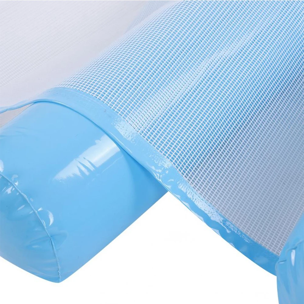 

Water Hammock Recliner Inflatable Floating bed Swimming pool Floating Swimming Mattress sea Swimming Ring with Pump 2021
