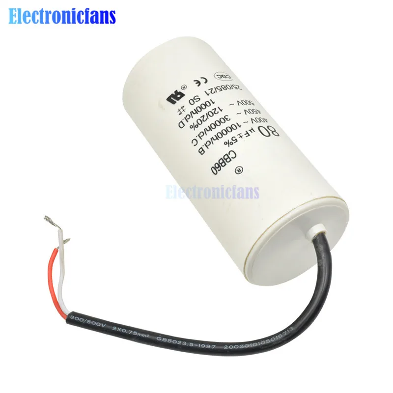 Полипропиленовый пленочный конденсатор diymore 80 мкФ CB660 400 -500 В переменного тока 50/60