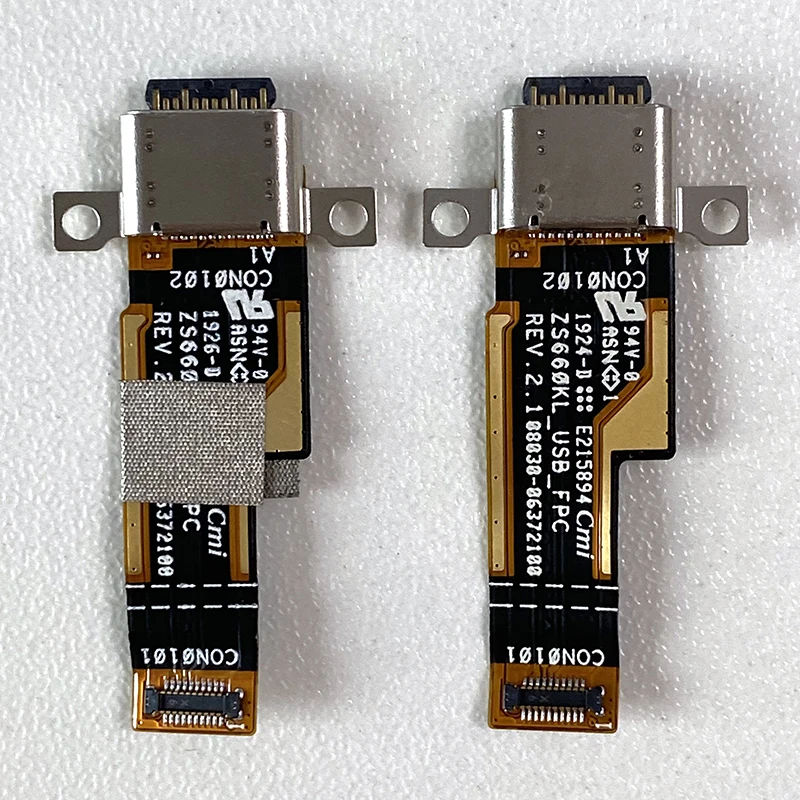 Original For ASUS ROG PhoneⅡ ZS660KL Microphone Module+USB Charging Board Flex Cable ASUS_I001DE ROG2 Big Camera Rear | Мобильные