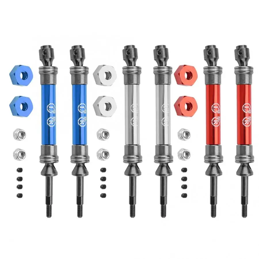 2 шт. металлический RC задний приводной вал CVD Автомобильная трансмиссионная ось