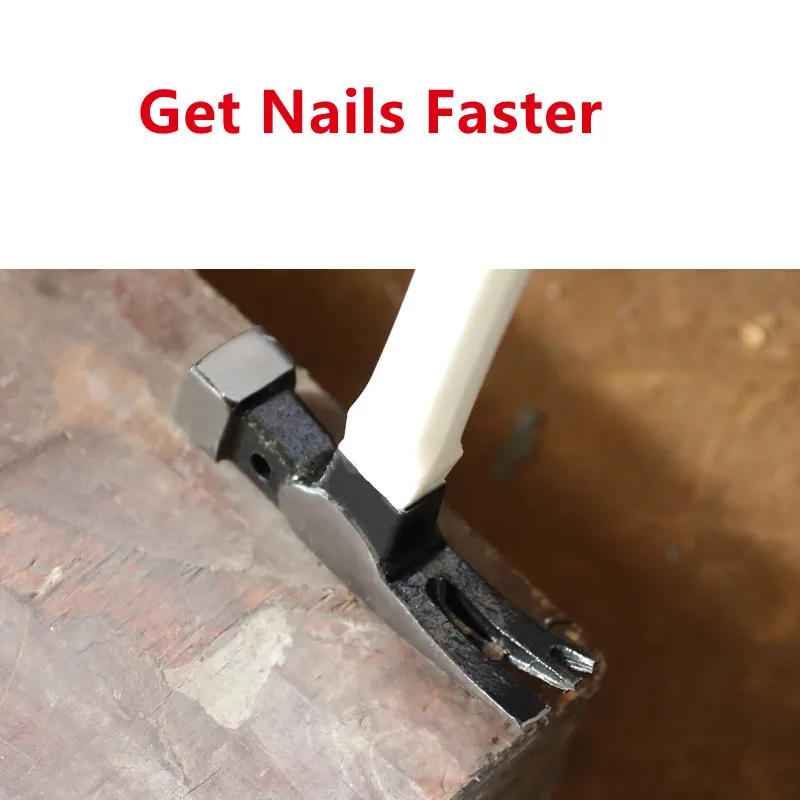 1 шт. Магнитный молоток для деревообработки автоматический всасывания ногтей