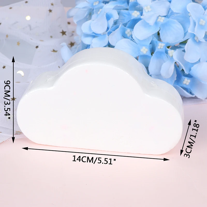 

Natural Bubble Bath Bombs Ball Rainbow Cloud Salt Essential Oil Bathing Ball Bubble Exfoliating Moisturizing Skin Care Props