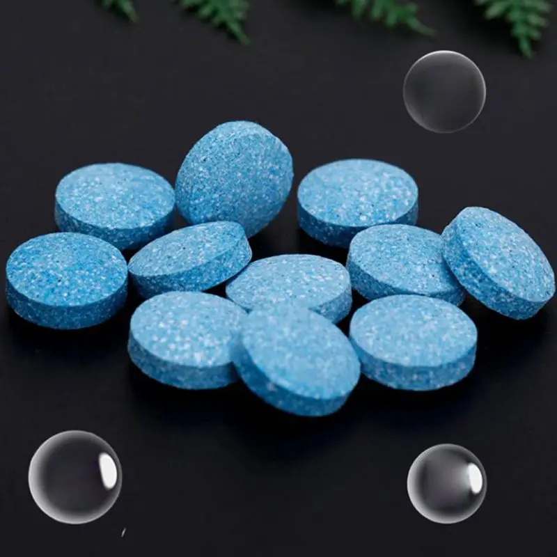 

Car Concentrated Effervescent Tablets High Performance Cleaning Car Windscreen Nursing Household Cleaner New