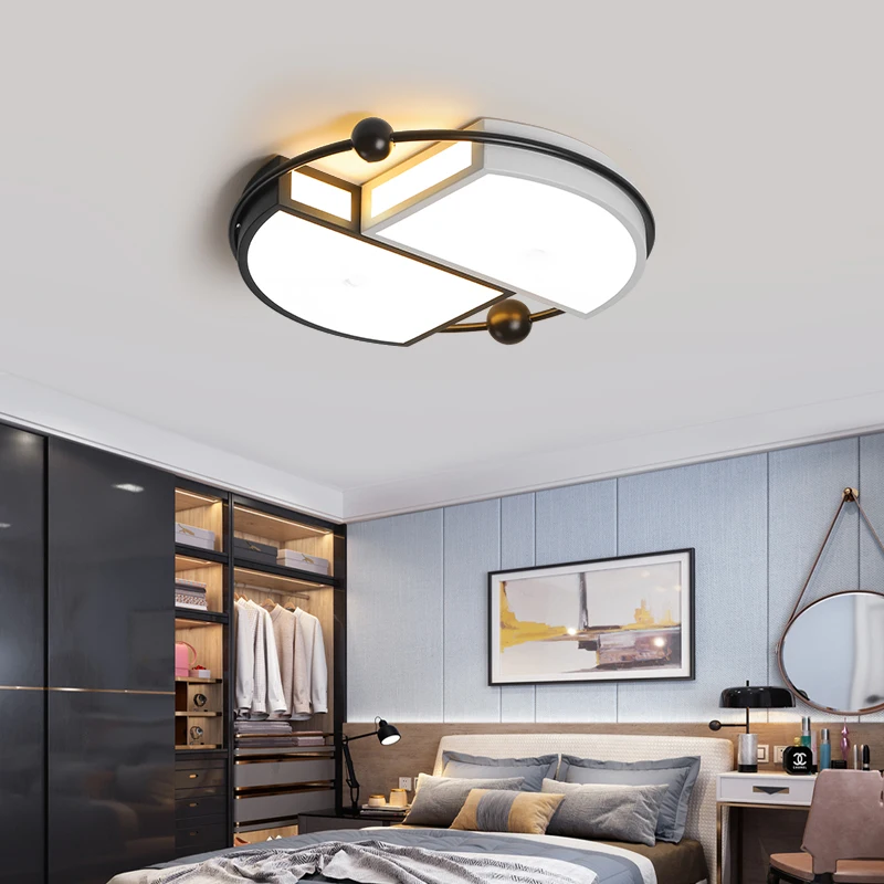 Современный минималистичный светодиодный потолочный светильник акриловая