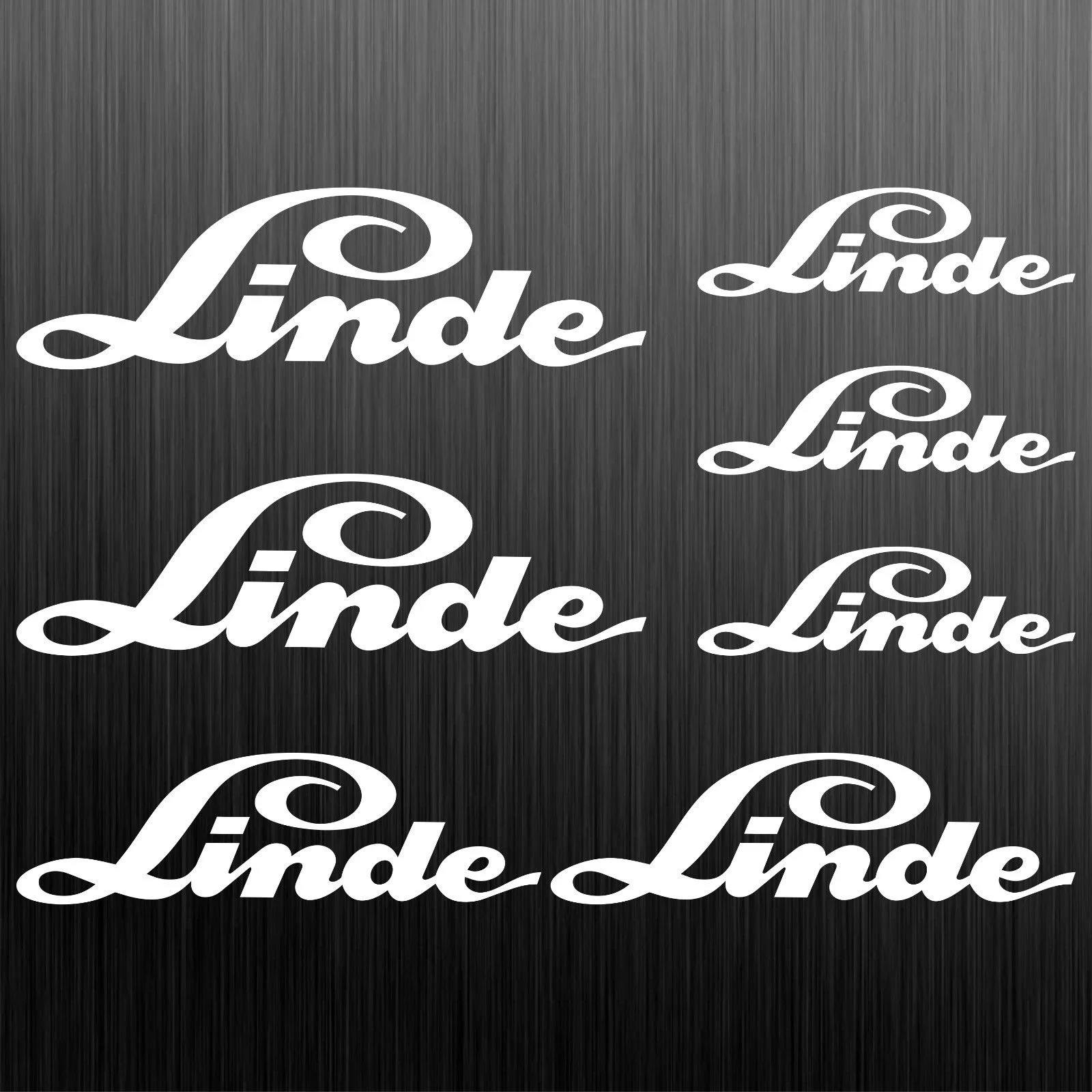 

Для старого стикера вилочного погрузчика Linde 1 комплект/7 шт.