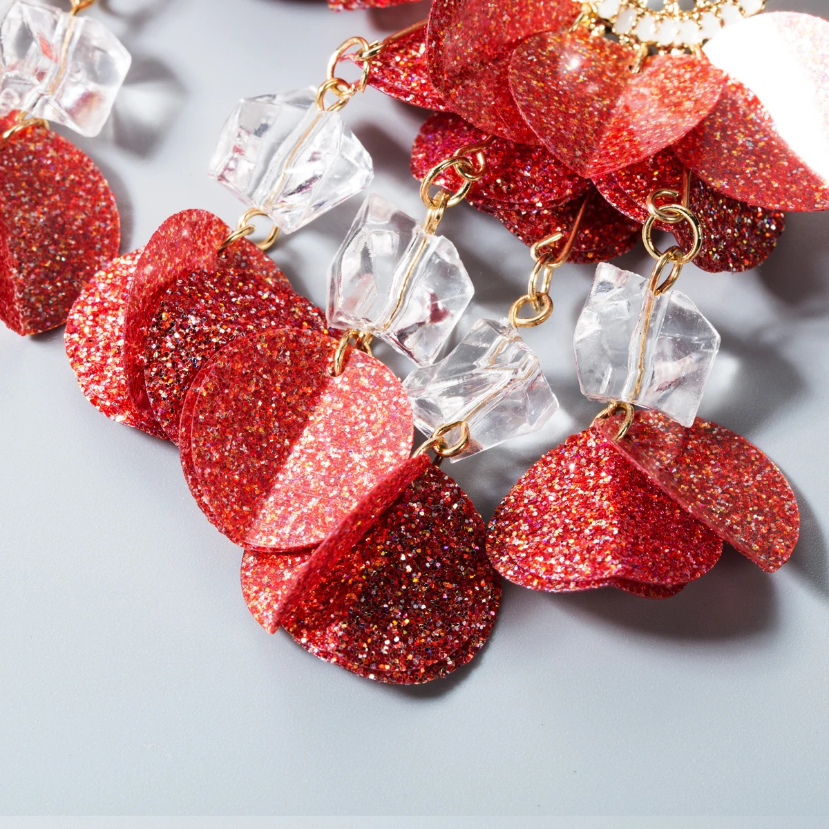 Женские летние блестящие длинные серьги кисточки с разноцветными пайетками