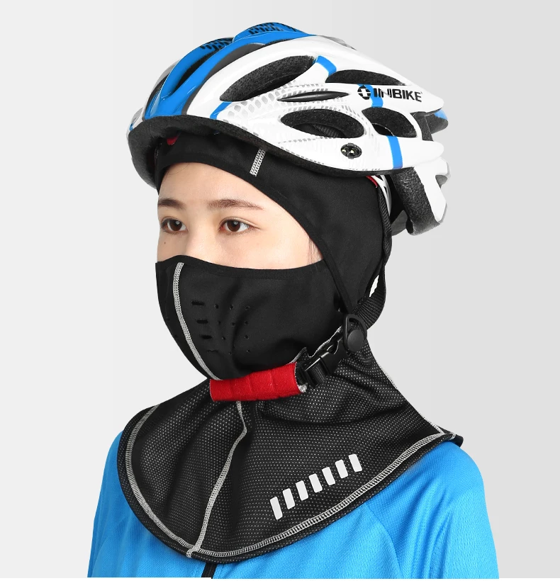 INBIKE мотоциклетная маска для верховой езды мотоцикл уход за кожей лица маска Кепки велосипед шарф уход за кожей лица Термальность флис шапочка с козырьком мотоцикл теплые мотор Головные уборы