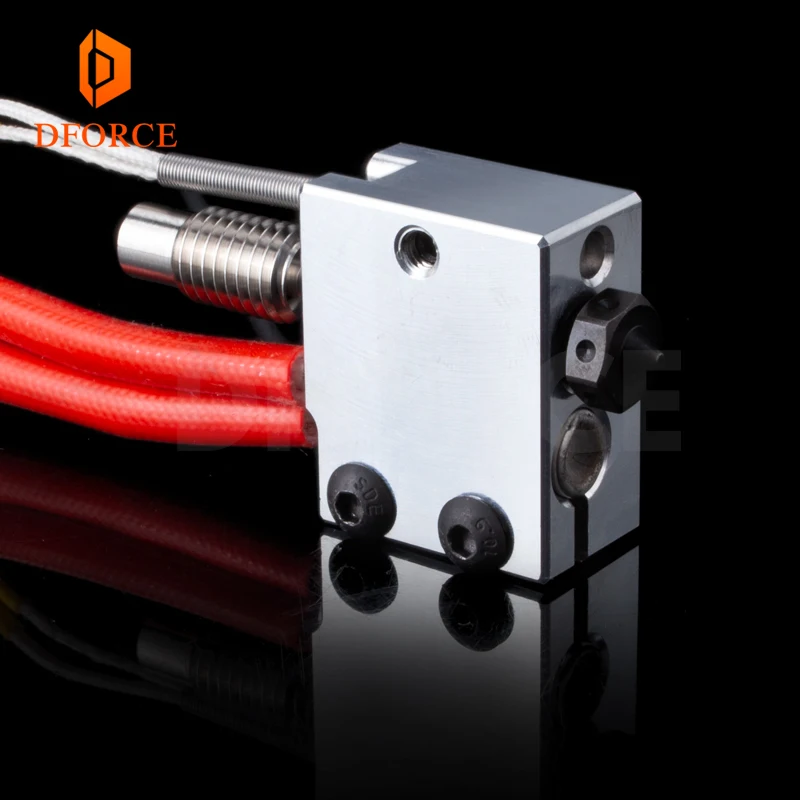 Высокотемпературный Набор для 3d печати Volcano hotend A2 закаленные стальные сопло