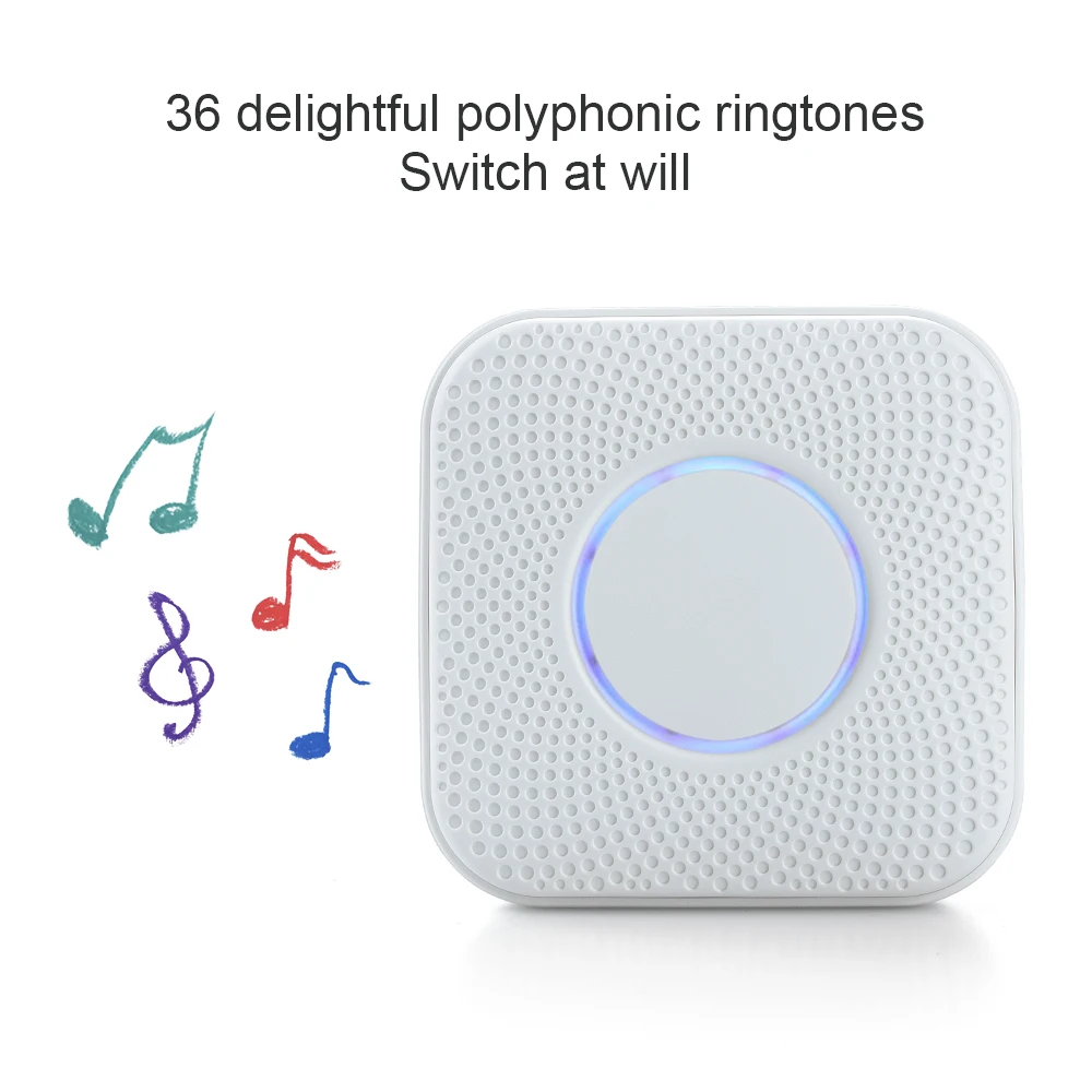 Умный беспроводной дверной звонок для домашней безопасности 433 МГц|Дверной