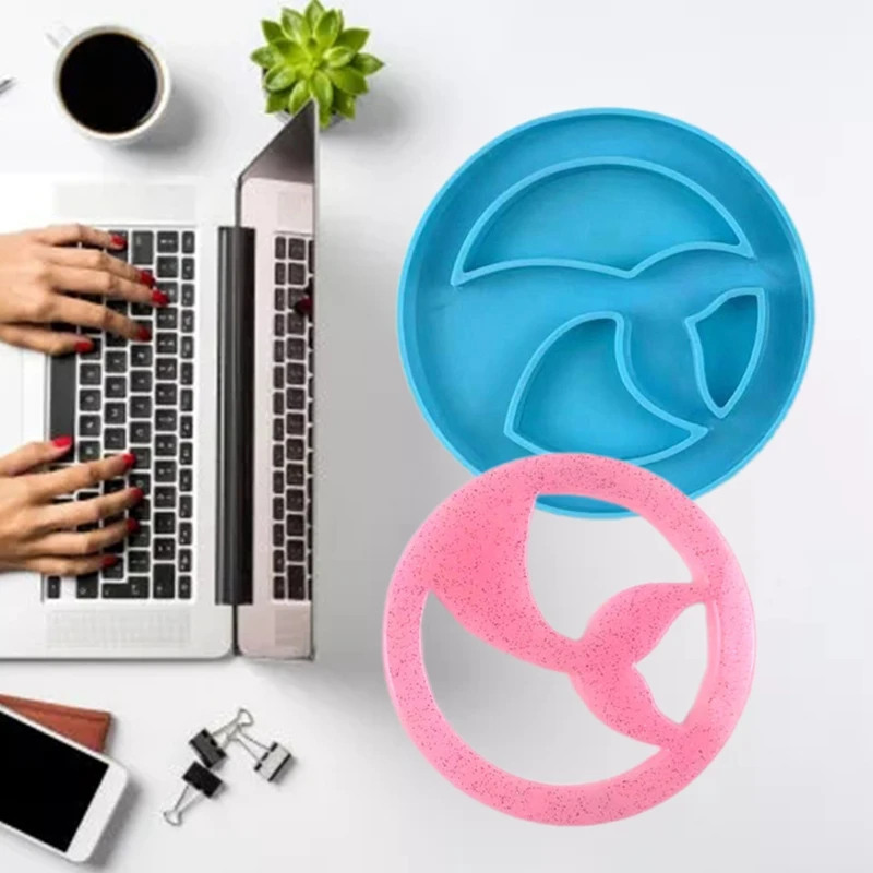 

Coffee Tea Cup Coaster Stand Epoxy Resin Mold Table Mat Holder Silicone Mould DIY Crafts Ornaments Home Decorations Casting