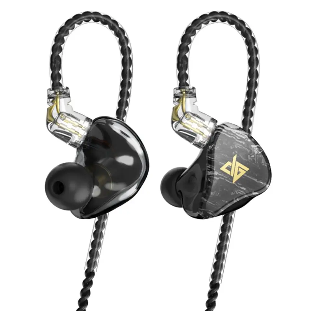 AUGLAMOUR T100 съемный кабель HiFi Музыка Бег спортивные наушники-вкладыши наушники с шумоподавлением наушники