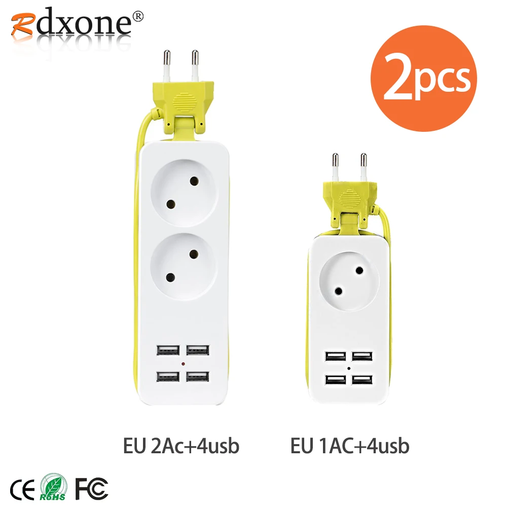 Розетка сетевая стандарта ЕС USB-адаптер для розеток умное настольное зарядное