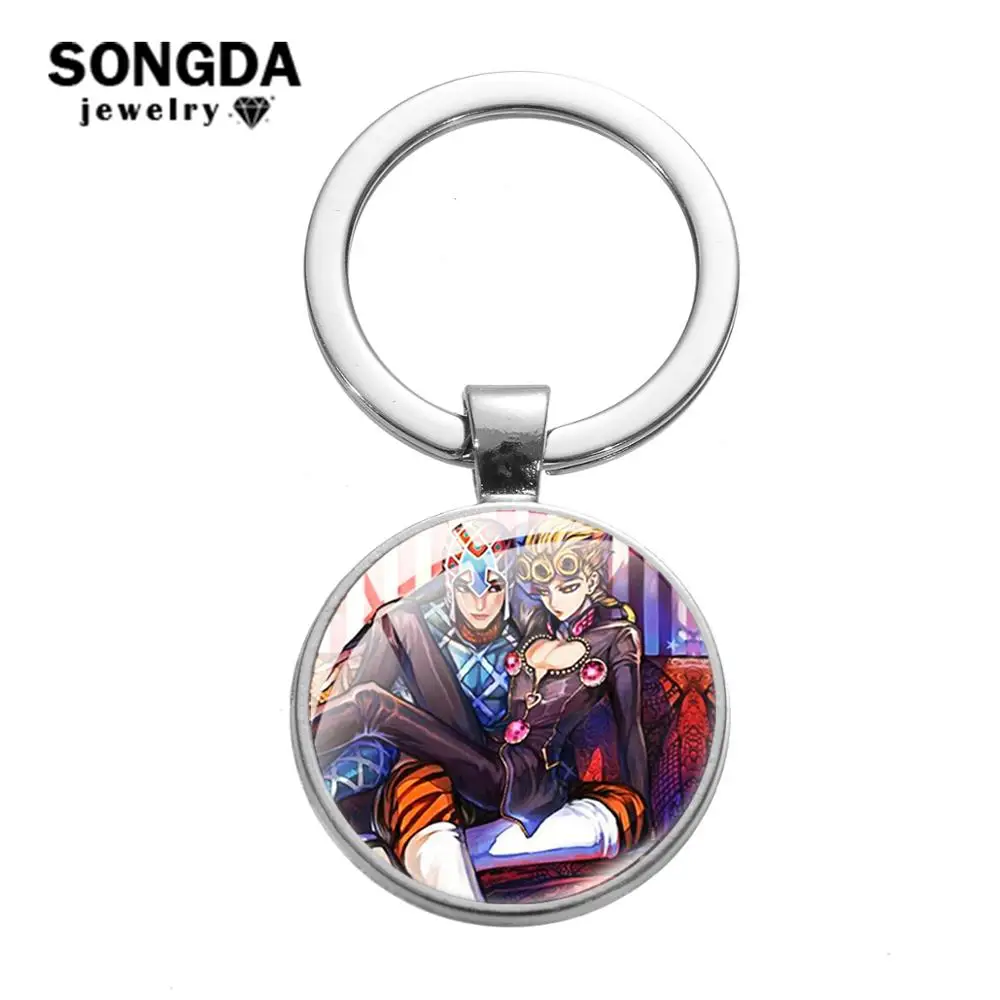 SONGDA JOJOS Необычные Приключения коллекции брелок Аниме фигурки косплей 3D Печатный