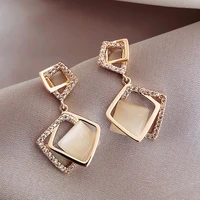 1 pair trendy drop earrings stud piercing dangle earrings stud gift jewelry for girl friend
