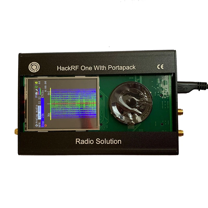 Оригинальная версия PORTAPACK + HACKRF ONE от 1 МГц до 6 ГГц SDR металлический чехол 0 5 ppm TXCO
