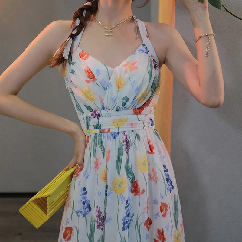 

Alien Kitty Summer Geometric Striped Femme Sweet 2021 Girls Evening Party New A-Line Elegant Hot Long Dresses Printing Slim