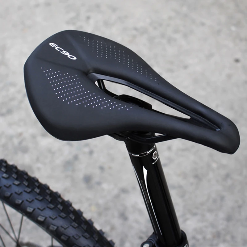 

EC90 Bicycle Seat Saddle MTB Road Bike Saddles Mountain Bike Racing Saddle PU Breathable Soft Seat Cushion Bike Accessories