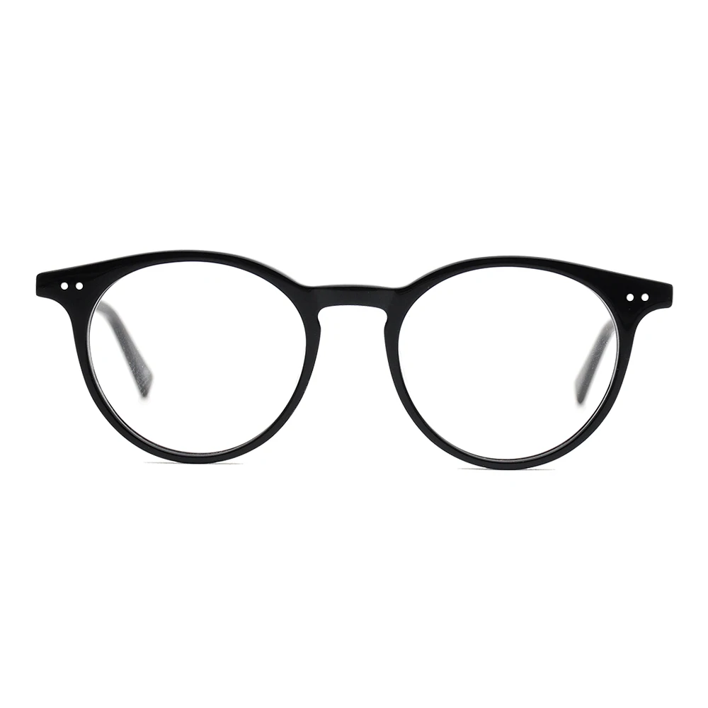 

Reading Metal Hinge glasses frames Oversized Round Unisex Eyewear Mosaic Classical Style Anti blue computer Lens