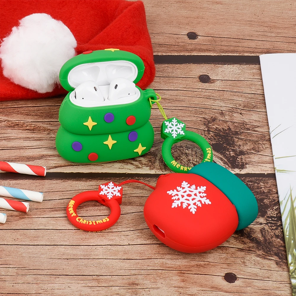 Чехол для Apple AirPods 2 Аксессуары наушников Мягкий чехол Air Pods 1 милый с мультяшными