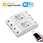 4 21 шт. в упаковке Реле переключения Wi-Fi модуль для умного дома домашний комплект 2,4 ГГц 110 В 220 в универсальный выключатель Умный дом светодиодный светодиодной лампы