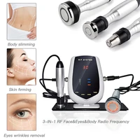 3in1 rf face lifting body shaping skin tightening wrinkle removal anti aging radio frequency skin rejuvenation for face eye body