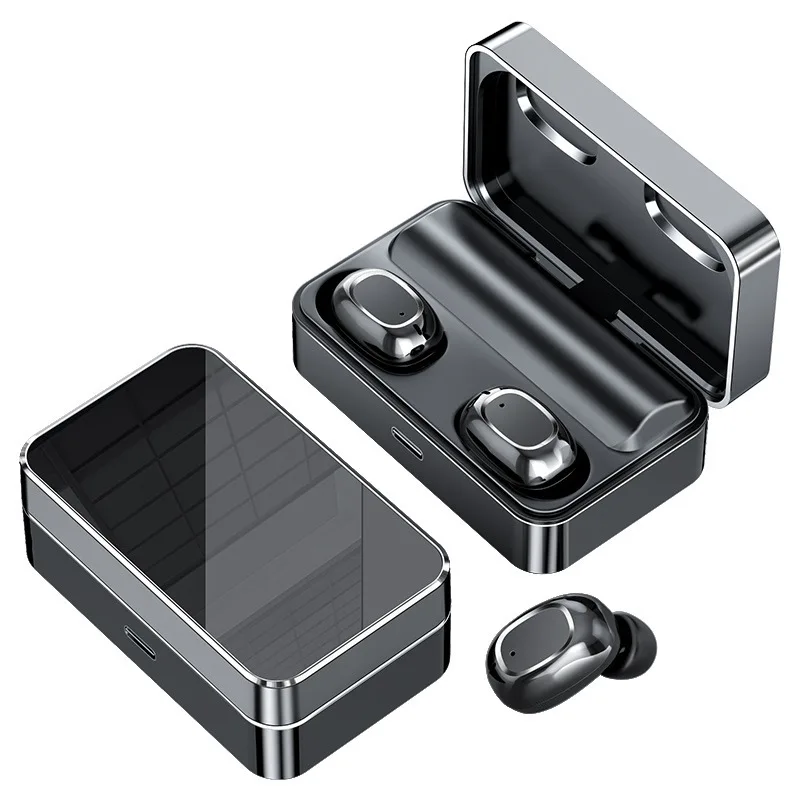 

TWS Bluetooth 5.0 Headphones 3500mAh 9D Stereo Sports Waterproof Microphone Headsets With Wireless Earphone Charging Box Earbuds