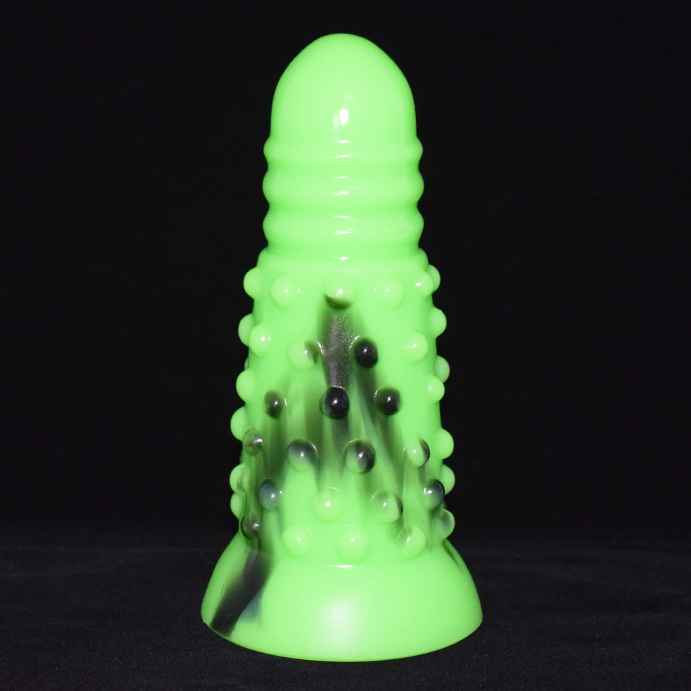 Толстый анальный фаллоимитатор с пышной точкой круглая головка Анальная пробка