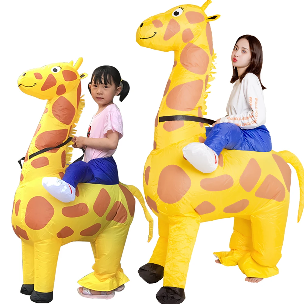 

Adult Kids Giraffe Inflatable Costume Fantasy Anime Party Cosplay Costume Fancy Halloween Costume for Dress