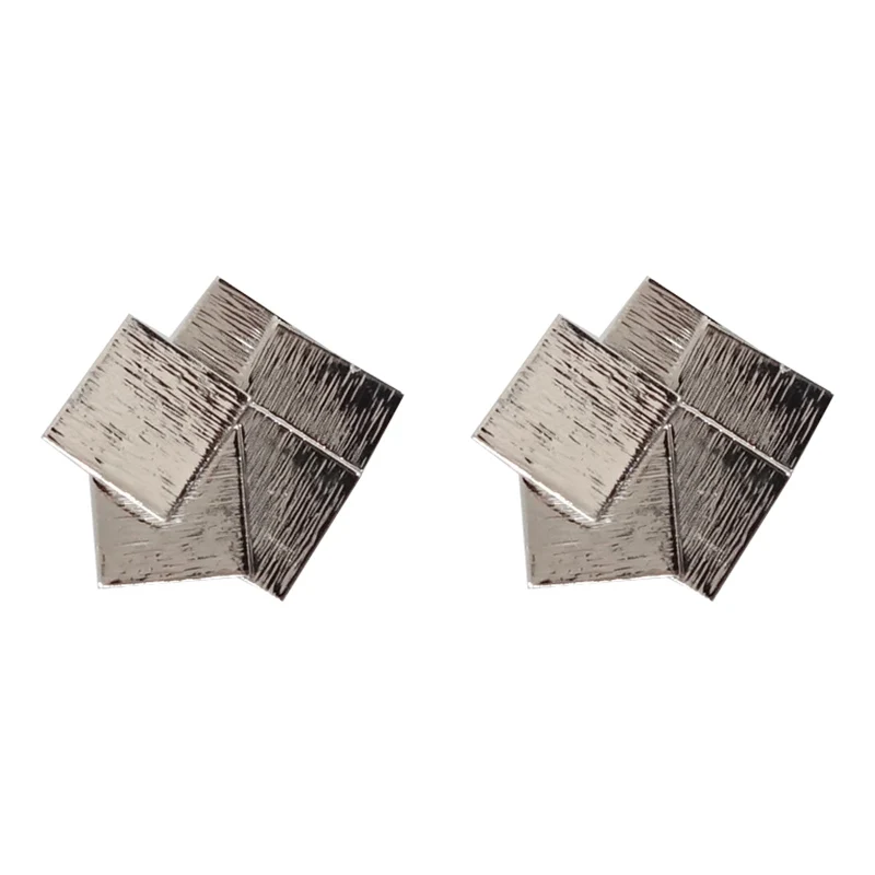 Stud Earrings Irregular Metal Women Vintage Push-back Earings Fashion Jewelry | Украшения и аксессуары