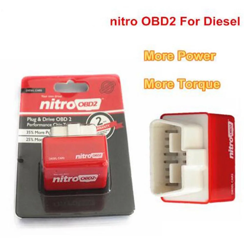 15% экономия топлива Nitro ECO OBD2 чип тюнинг коробка с большей мощностью крутящий