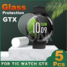 5 шт. 9H Премиум Закаленное стекло для TicWatch GTX Smartwatch защита экрана Tic Watch GTX пленка аксессуары