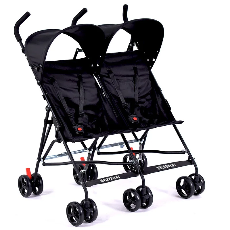 2020Travel Portable Double Stroller For Twins Folding Umbrella Baby Cart Strollers Twins Umbrella Stroller