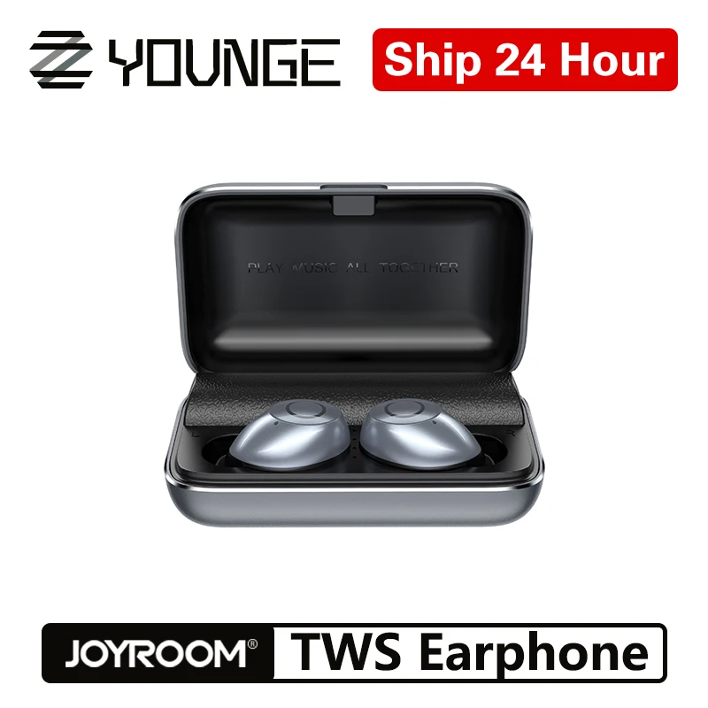 Joyroom CP1 портативный маленький Usb Автомобильное зарядное устройство стерео Bluetooth 5,0 беспроводные наушники Поддержка мобильного телефона Быстрая зарядка
