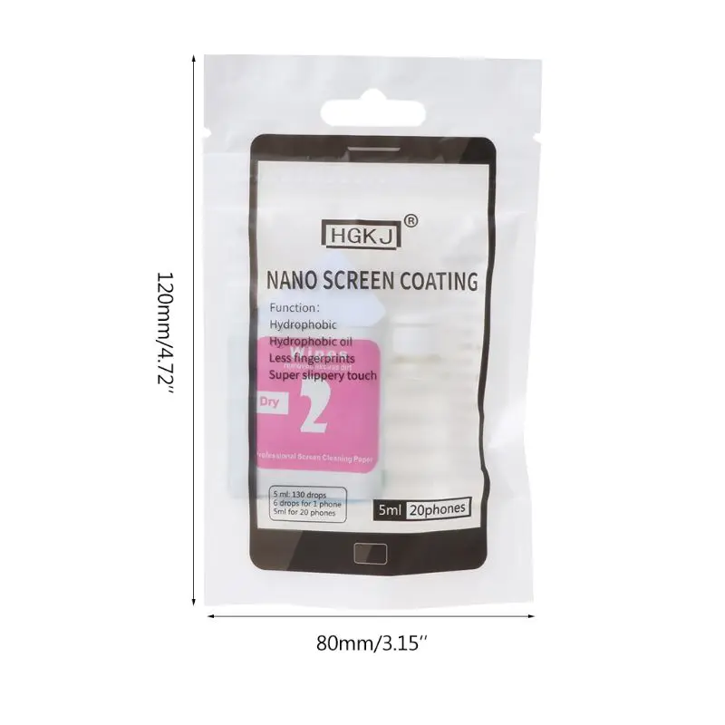 

5mL Nano Screen Protector Oleophobic Coating Film Universal For Mobile Phone