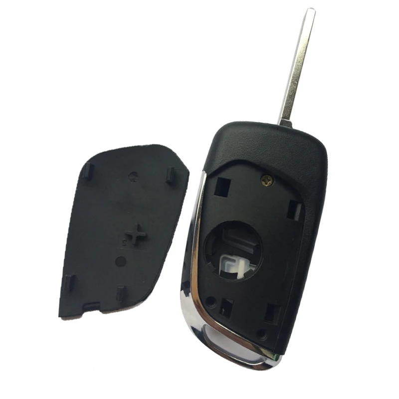 Модифицированный складной откидной Чехол для ключа peugeot 407 607 408 306 сменный 2/3
